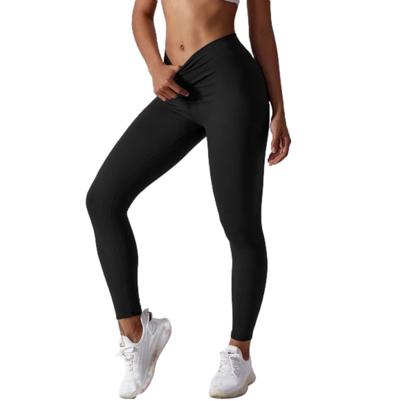 SEAMLESS Scrunch Leggings (Advanced Black) - Picture 3 of 8